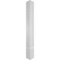 thumbnail image 3 of Ekena Millwork 10"W x 10'H Craftsman Classic Square Non-Tapered San Juan Capistrano Fretwork Column w/ Standard Capital & Standard Base, 3 of 8