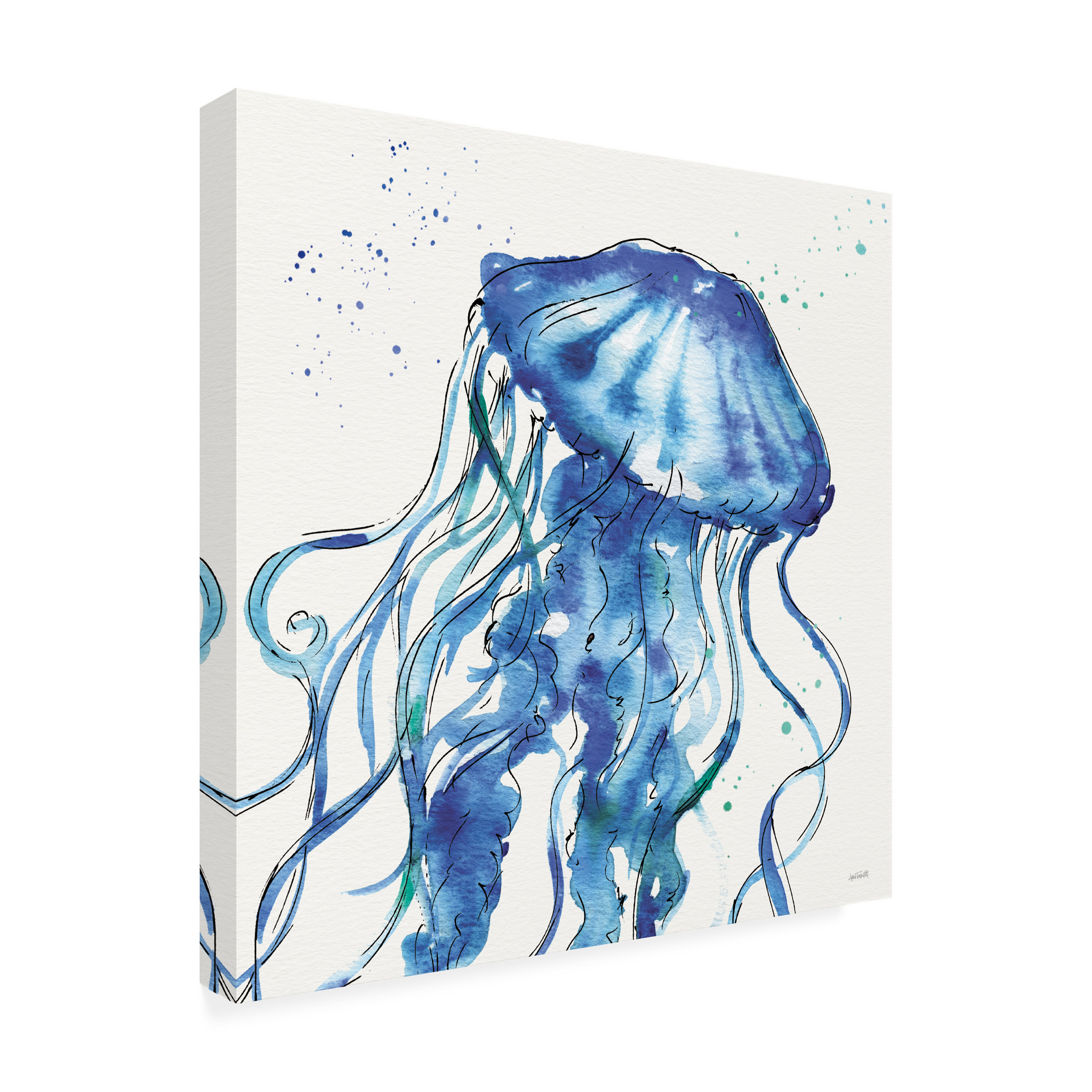 Trademark Fine Art 'Deep Sea X' Canvas Art by Anne Tavoletti