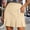 01 Khaki, variant on YueHuiYing Women's Pleated Athletic Tennis Skirt Golf Skirt Suitable for Running and High-Intensity Training