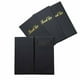 thumbnail image 2 of Libro de camarero 2 en 1 Libro de servicio de bolsillo para tarjetas impermeable e inodoro de cuero de PU negro para cajero de pedidos de platos Negro, 2 of 5