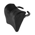 thumbnail image 3 of Almohada para el cuello del coche, cojín para el cuello, diseño ergonómico, suavidad, fácil de instalar, accesorios esenciales, cómoda almohada para descansar el cuello Microfibra negra, 3 of 8