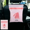 thumbnail image 3 of Homerr Garbage Bag Trash Storage Bag 15Pcs Garbage Self adhesive Waterproof Leakproof No Cute Chick Pattern Disposable Car Trash Pouch, 3 of 8