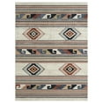 thumbnail image 2 of Abani Rug Sedona Southwestern Diamond Pattern Area Rug 5'3" x 7'6" - Beige, 2 of 5