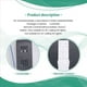 thumbnail image 2 of 3X Kit de Control Remoto Universal para Ventilador de Techo, 40 W, Función de Sincronización de 6 Velocidades, Control Remoto de Repuesto para Ventiladores y Luces de Techo de CC, 2 of 5
