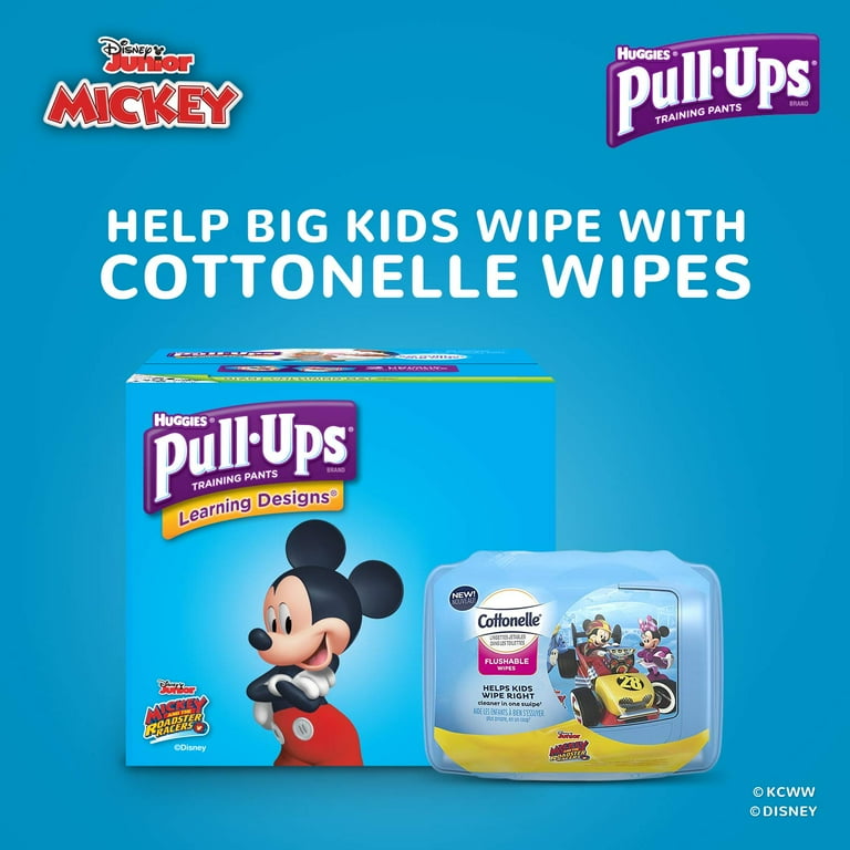 Pull-Ups® - Big Kid's are loving the exclusive Disney Mickey Mouse music  themed graphics 🥁 of Pull-Ups® Potty Training Pants! The instrument  graphics fade when wet to help motivate your child to