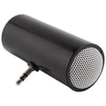 thumbnail image 3 of Mini Altavoz EstéReo con Conector de 3,5 Mm, Reproductor MúSica MP3 PortáTil, Amplificador para TeléFono MóVil, Tableta, PC-Negro, 3 of 5