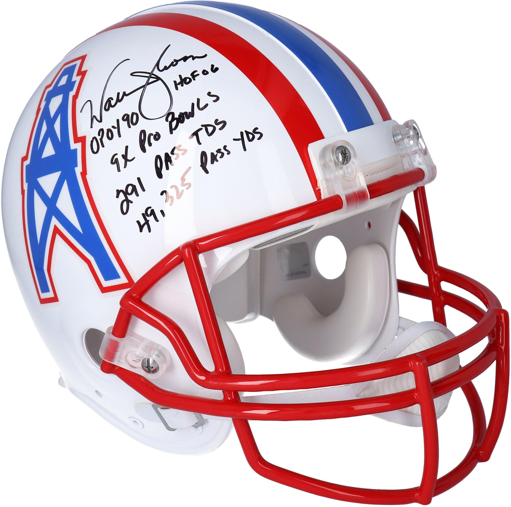 Fanatics Authentic Warren Moon Houston Oilers Autographed Riddell