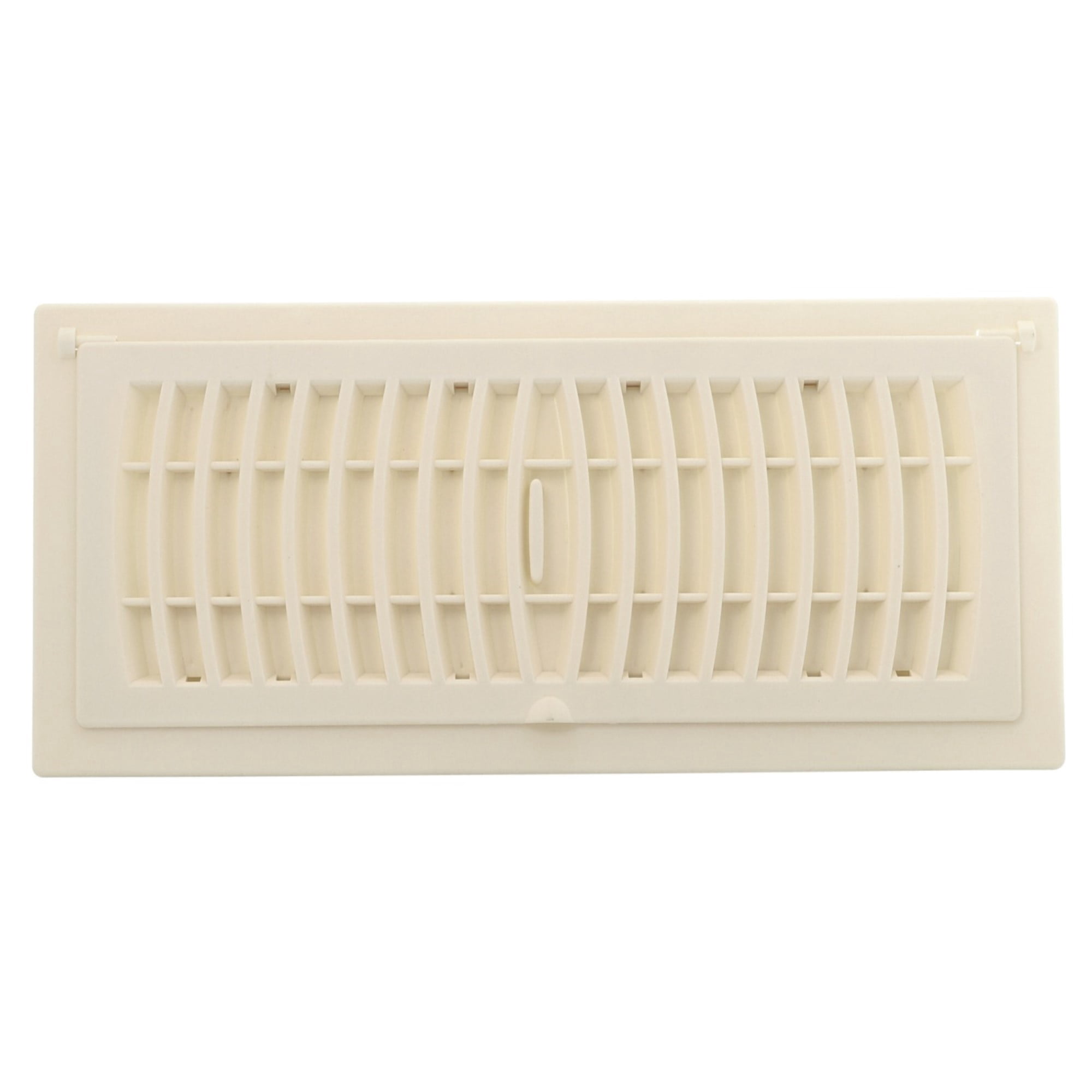 Imperial RG3055 Almond Plastic Pop Up Floor Register - 4inch x 10inch Duct Opening