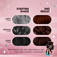 thumbnail image 5 of (5 pack) Herbishh Combo: Bubble Hair Dye Shampoo - Dark Brown & Argan Oil Hair Mask, 150ml | 3-in-1 Permanent Hair Color, 100% Gray Coverage, Ammonia-Free, Travel-Friendly, 5 of 9