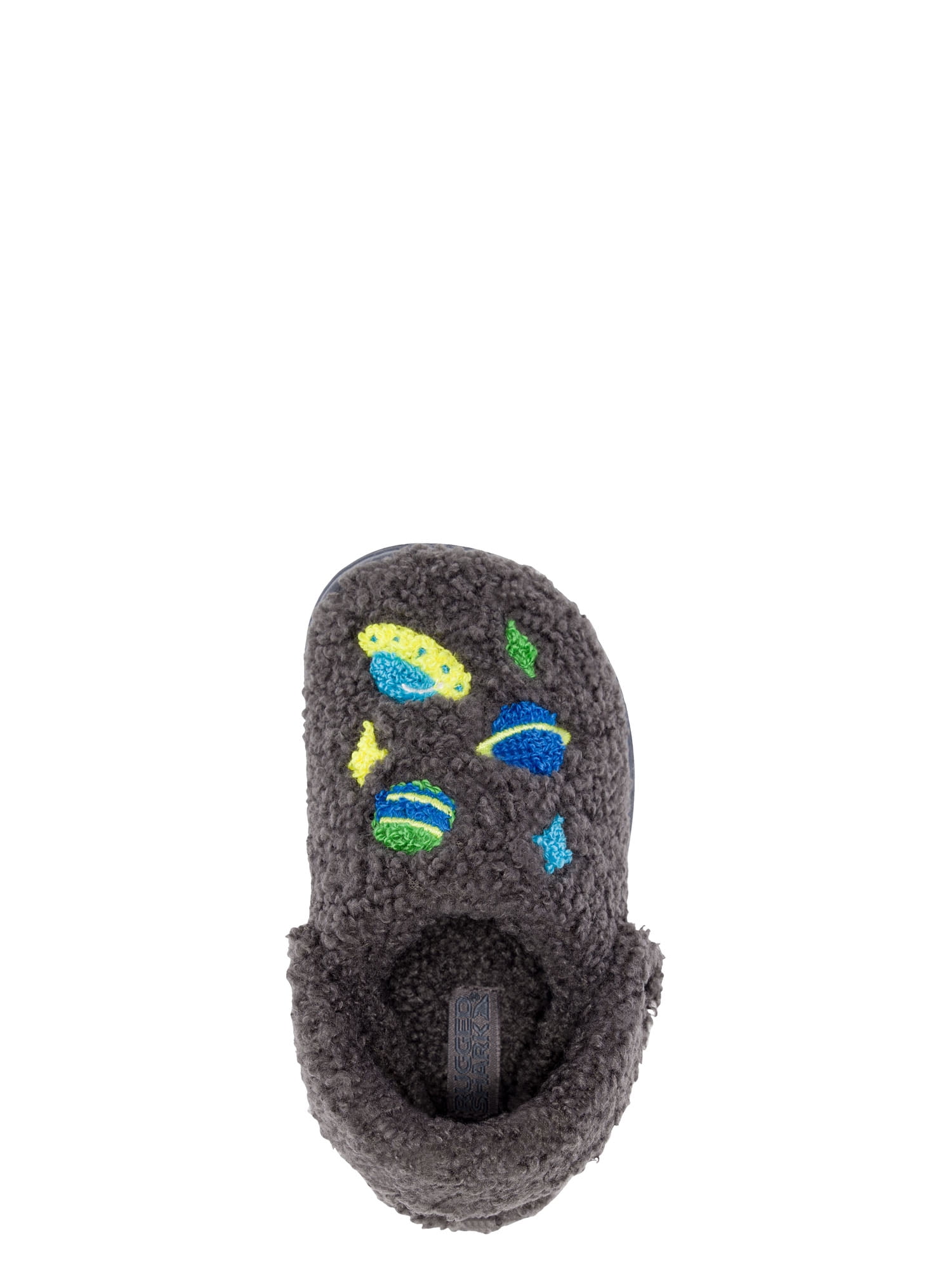 Rugged Shark Toddler Boys Sherpa Fuzzy Clogs