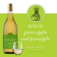 Oak Leaf Vineyards Chardonnay White Wine, 750 ml Glass, ABV 13.00