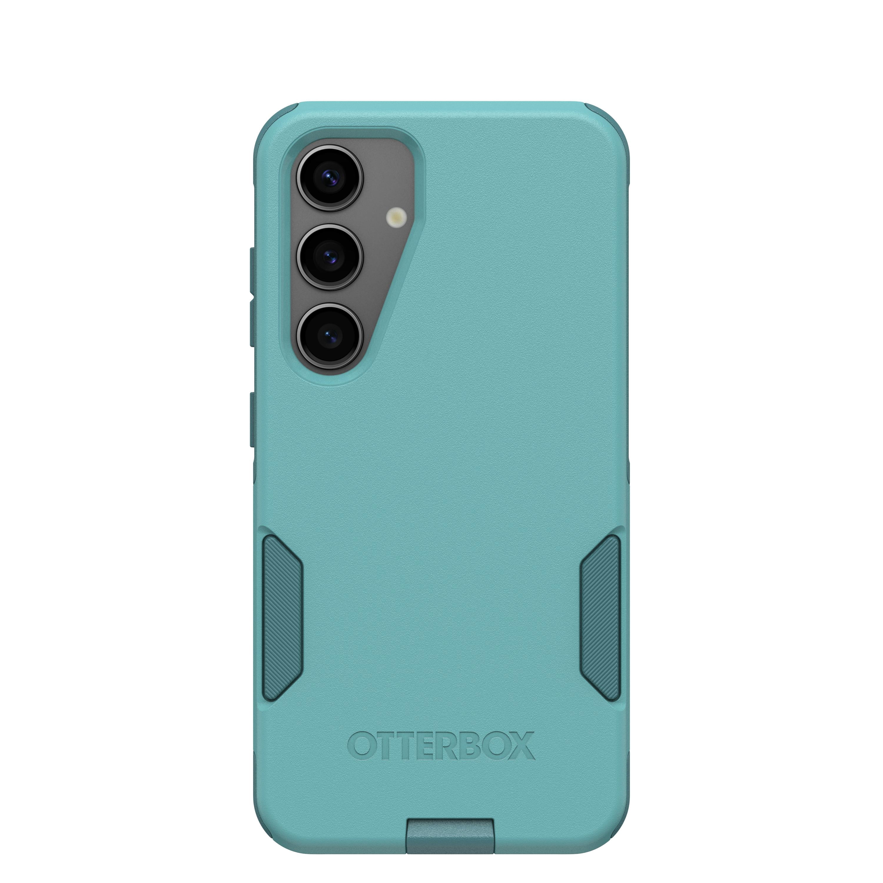 OtterBox Samsung Galaxy S24 (Only) - Commuter Series Case - Riveting Way (Teal) - Slim & Tough - Pocket-Friendly - with Port Protection - Non-Retail Packaging