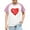 Pink5, variant on Annhoo Boys Girls Valentines Day Shirt Cute Round Neck Block Color Short Sleeve Print Tops Trendy Comfortable Clothes