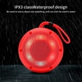 thumbnail image 6 of LACKUST Colorful Light Bluetooth Speaker Luminous Outdoor Mountaineering Speaker Portable Pendant Speaker High-power Long Standby Wireless Bluetooth Speaker,Red, 6 of 8