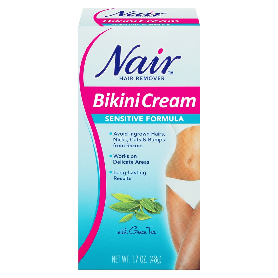 Nair Hair Remover Bikini Cream, Sensitive Formula