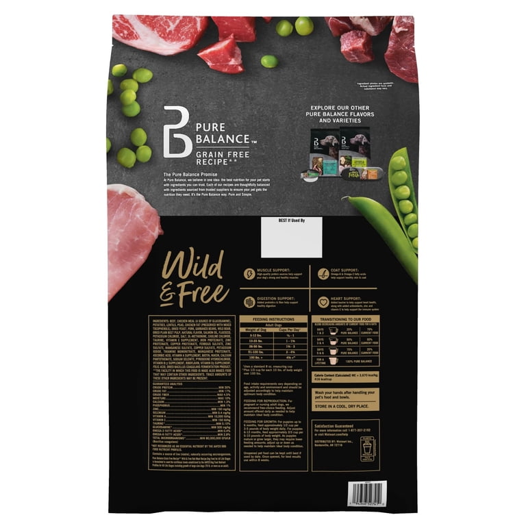 Wild & Free Red Meat Recipe Dry Dog Food 24lb photo 3