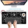 thumbnail image 3 of Cyan Green Japanese Desk Mat, Neon Tokyo Extended Mouse Pad Anime Cat Desk Pad, Gaming Mousepad XXL, Large Keyboard Mat for Gamers, Cool Computer Mat for Desk with Stitched Edges 31.5X15.7 i, 3 of 5