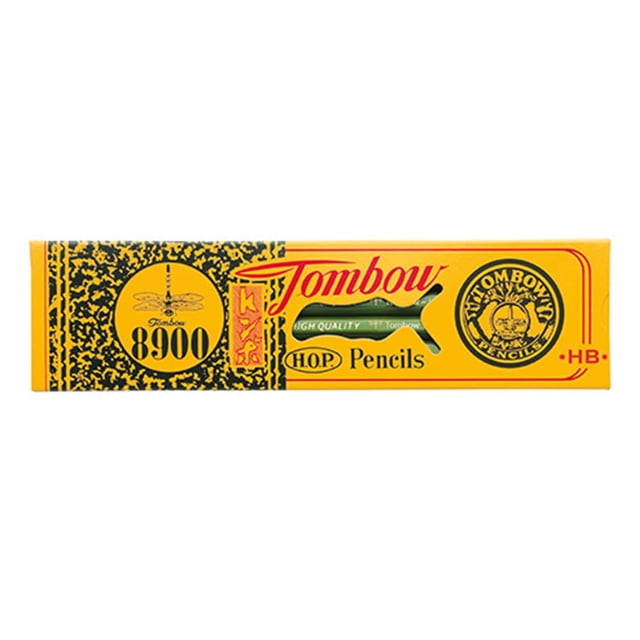 Lápiz de dibujo Tombow 8900 HB de grafito, paquete de 12