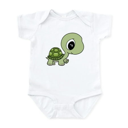 

CafePress - Green Baby Turtle Body Suit - Baby Light Bodysuit Size Newborn - 24 Months