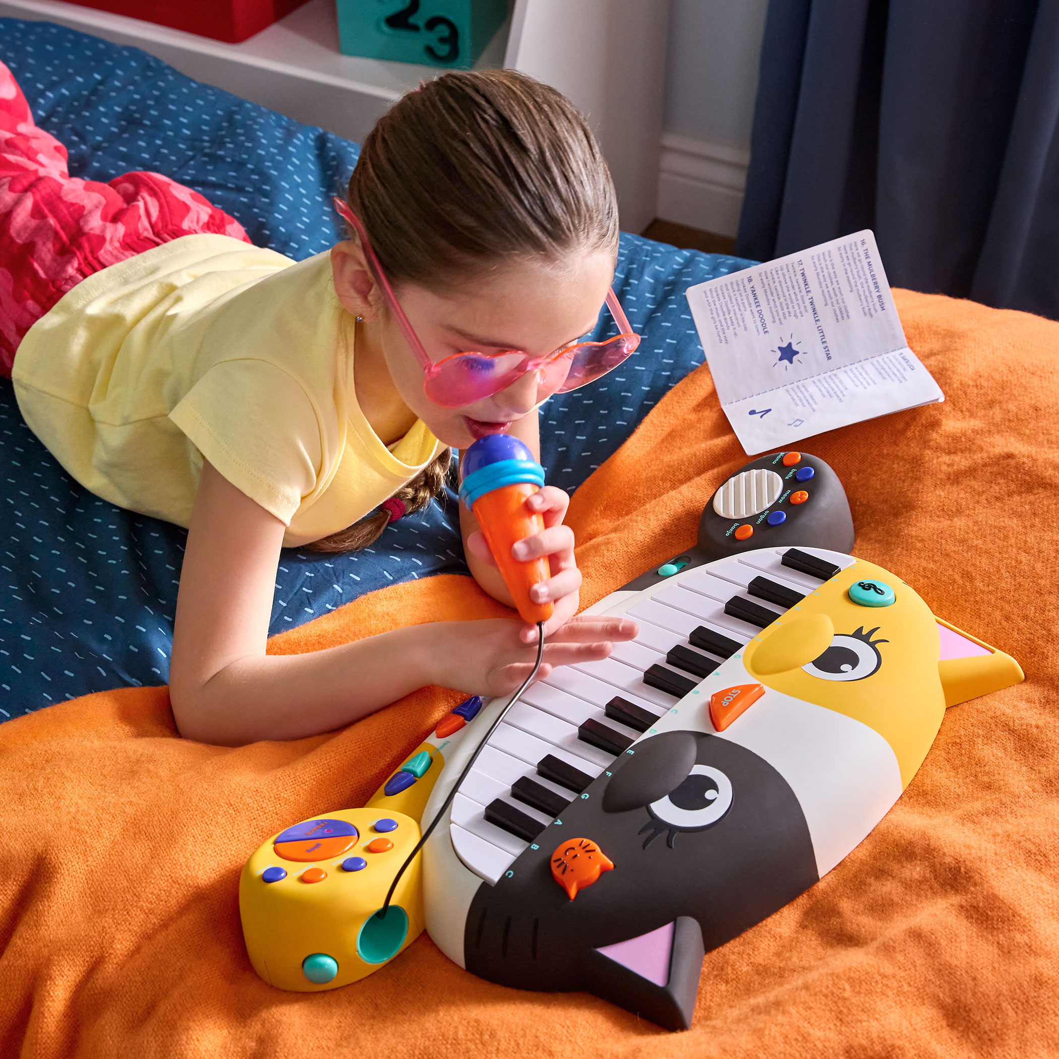 Battat Meowsic Calico Cat Piano Keyboard photo 4