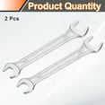 thumbnail image 3 of Llave de doble extremo abierta Uxcell 2 piezas 10 mm x 12 mm, 3 of 7