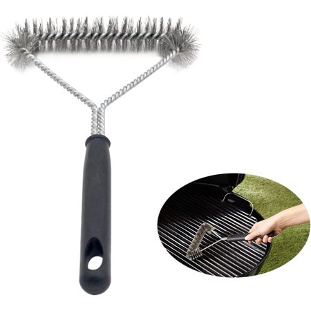 Brosse de Gril de Barbecue, Brosse de Nettoyage de Barbecue en Acier Inoxydable Gril extérieur