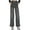 Gray, variant on Women's Wide Leg Jeans High Waisted Skinny Draped Straight Jeans With Pockets Denim Trousers Jeans For Women Gray,4