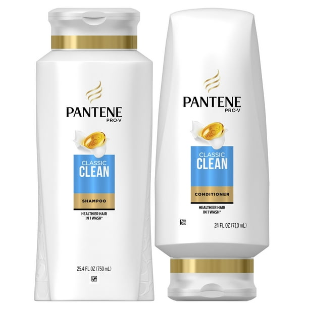 Pantene ProV Shampoo and Conditioner Set, Classic Clean, 2425.4 oz