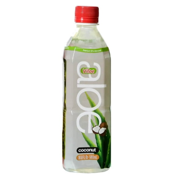 (Pack of 24) VILOE Aloe Vera Coconut Drink 16.9 fl oz