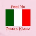 thumbnail image 2 of CafePress - Feed Me Pasta And Kisses Onesie Body Suit - Baby Light Bodysuit, Size Newborn - 24 Months, 2 of 4