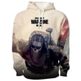 thumbnail image 5 of Sudadera con capucha con estampado 3D del juego de disparos Call of Duty COD, sudadera informal de estilo callejero para entusiastas de los juegos STG, sudadera con capucha de moda Harajuku para hombr, 5 of 5