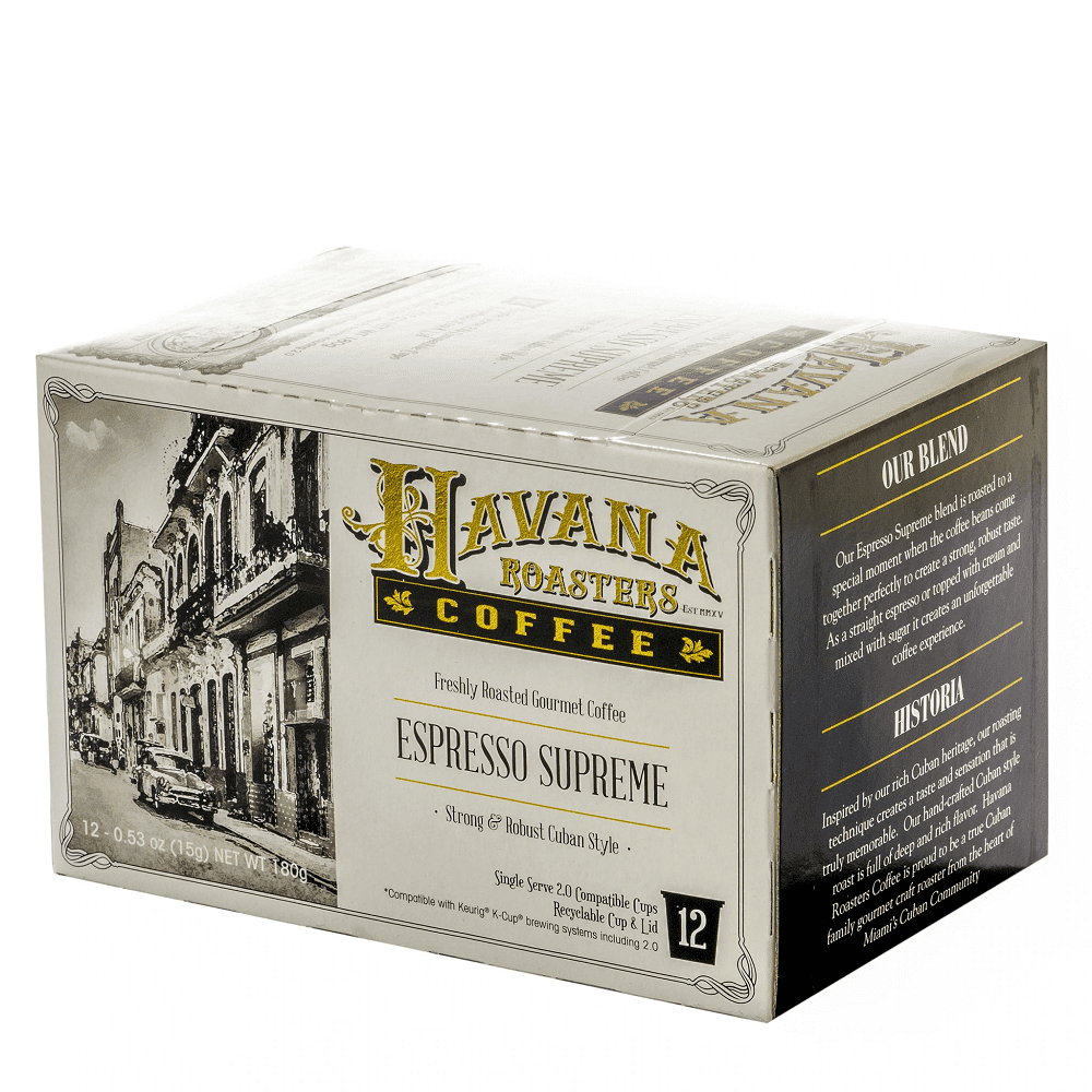 Havana Roasters Espresso Kcups, 12ct (pack of 6)