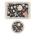 thumbnail image 2 of CSChome Protection de Table en PVC Résistant à l'Eau et à la Chaleur Fleur Vintage, 2 of 7
