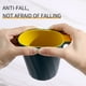 thumbnail image 3 of Vaso de baño con asa irrompible para enjuague dental, suave y fácil de agarrar, organizador de cepillos de dientes para adolescentes y niños, color azul marino, 3 of 5