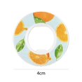 thumbnail image 2 of 10uds. Anillo de fragancia de orificio redondo Anillo de sabor a fruta para botella de agua perfumada (naranja), 2 of 2