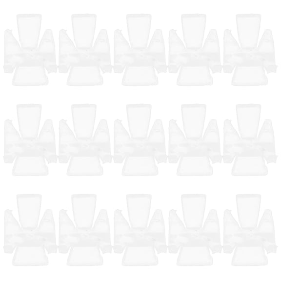 QIDITONG 20pcs Clear Acrylic Display Stands for Minerals Gemstones Rock Specimens Stones Clear Display Stand Minerals Display Holders
