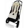 Tivoli Couture MFSL 1072 Luxury Memory Foam Stroller Liner, Fleur de Lis - yellow