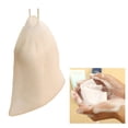 thumbnail image 4 of 6pcs Exfoliating Mesh Soap Saver Pouch Bubble Net Handmade Soap Mesh Bag Body Facial Cleaning Tool, 4 of 5