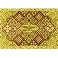 thumbnail image 1 of Ahgly Company Indoor Rectangle Persian Yellow Traditional Area Rugs, 2' x 4', 1 of 4