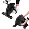 2 PACK Portable Bike Pedal Exerciser, Mini Pedal Exerciser Cycle Exercise Bike Indoor Fitness With LCD Display