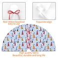 thumbnail image 4 of Sikiie Sailboats And Seagulls 30-48 inches {designName} Print Christmas Tree Skirt Snowman Xmas Tree Skirt with Edge Christmas Decorations for Holiday Party48", 4 of 7