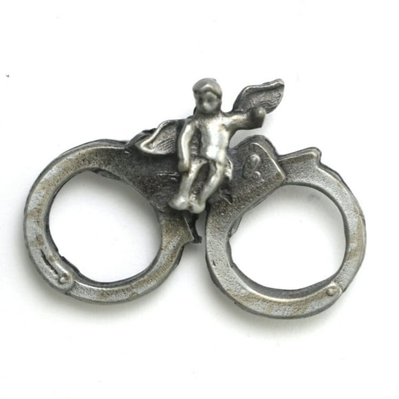 Handcuff Guardian Angel Lapel For Law Enforcement Officers