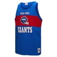 thumbnail image 2 of Men's Mitchell & Ness Royal New York Giants Retro Colorblock Tank Top, 2 of 5