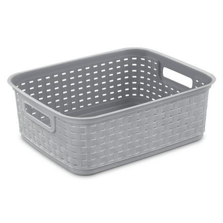 weave cement basket short walmart