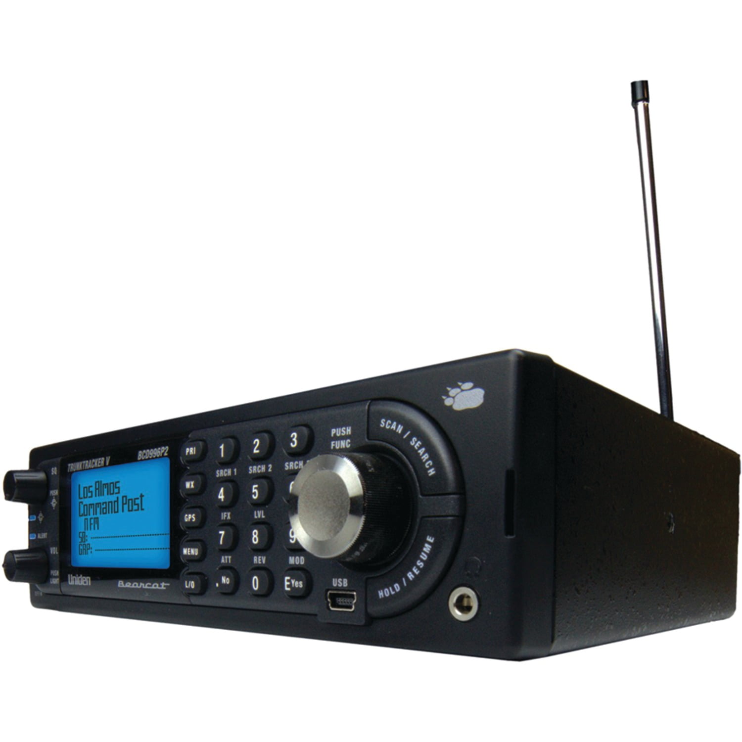 Uniden BCD996P2 TrunkTracker V Digital Mobile Scanner & BC20 Accessory CB/Scanner Speaker