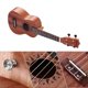 thumbnail image 4 of 21 Inch Wooden Acoustic Ukulele Ukelele Uke Sapele Wood, 4 of 5