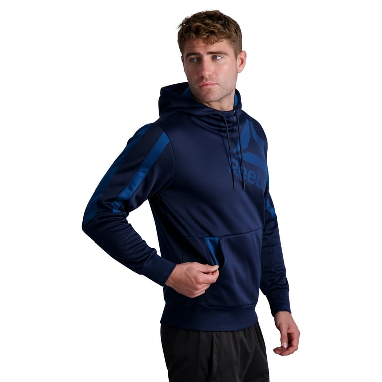 Reebok Men s Burst Pullover Hoodie up to size 3XL Walmart