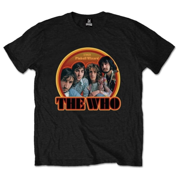 The Who Unisex T-Shirt 1969 Pinball Wizard (Retail Pack) (Small)