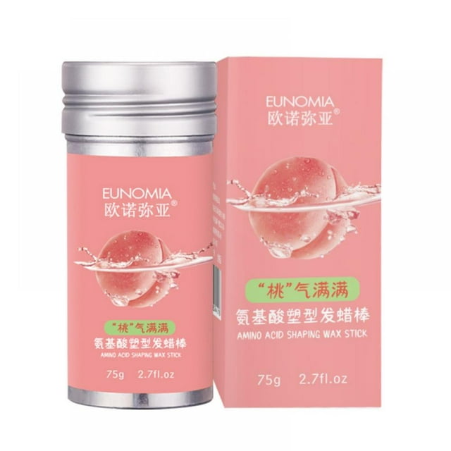 Hair Wax Stick Hair Artifact Hair Finishing Stick Small Broken Hair Finishing Cream Hair Pomade Stick Hair Edge Control Stick Refreshing Non-Greasy and Non-Sticky