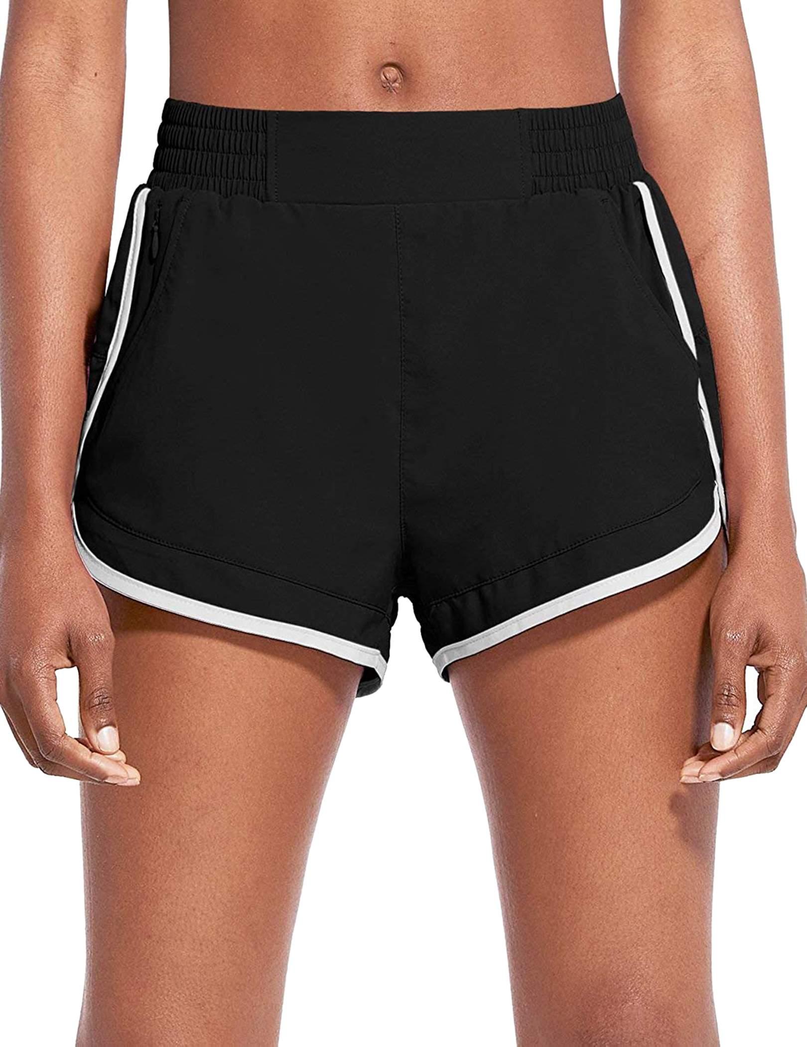 Women Running Shorts Side Split 